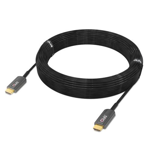 CLUB3D Ultra High Speed ​​HDMI 2.1™ gecertificeerde AOC-kabel 4K120Hz/8K60Hz Unidirectioneel M/M 15m - Image 2