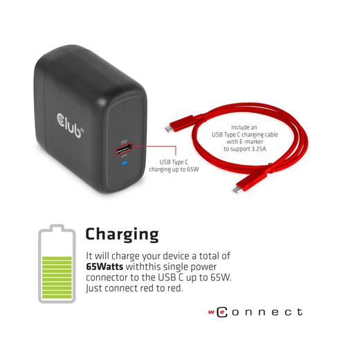 CLUB3D UNIVERSEEL USB Gen1 Type-C Triple Display Dockstation met 65 Watt voor het opladen van een lichte laptop * 1x VGA, 1x HDMI, 1x DP* ( DP ALT MODUS) - Image 5