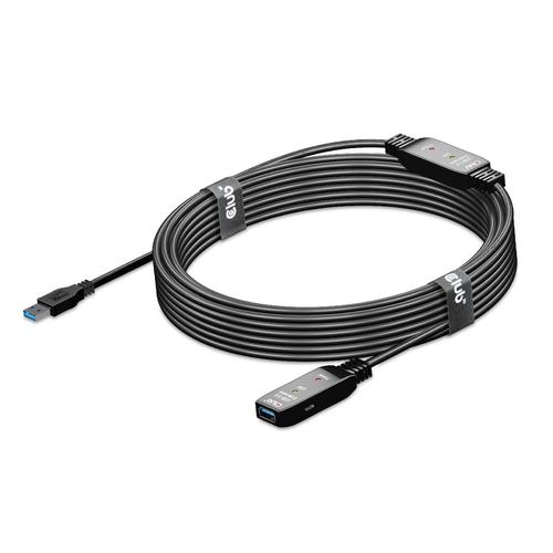 CLUB3D USB 3.2 Gen1 Active Repeater Cable 10m / 32.8ft M/F 28AWG - Image 10