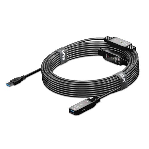 CLUB3D USB 3.2 Gen1 Active Repeater Cable 15m/ 49.2 ft M/F 28AWG - Image 10