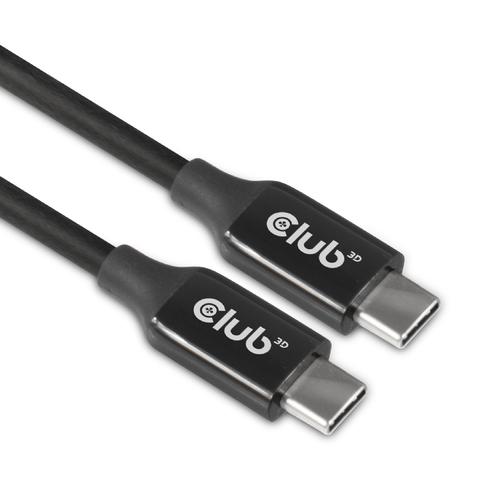CLUB3D USB 3.2 Gen2 Type C naar C Actieve Bi-directionele Kabel 8K60Hz (alt modus) M/M 5m/16.4ft - Image 1