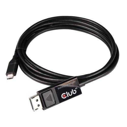 CLUB3D USB Type C Cable naar DP 1.4 8K60Hz M/M 1.8m - Image 3