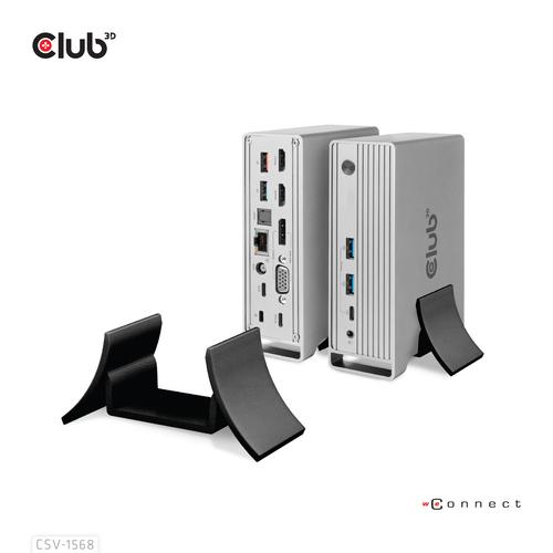 CLUB3D USB type C Universeel docking station 2x USB Gen2 Type-A 1x USB Gen1 Type-A 1x USB Type-A (ROOD) Smart Charging-poort 5V/2.4A Max. • 2x HDMI (DP Alt Mode) 1x DP (DP Alt Mode) 1x VGA 1x RJ45 max.120 Watt opladen - Image 10