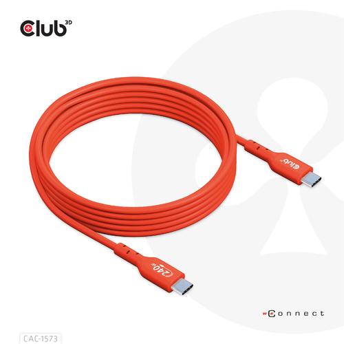 CLUB3D USB2 Type-C Bi-Directional Cable, Data 480Mb,PD 240W(48V/5A) EPR M/M 2m USB IF GECERTIFICEERD - Image 6