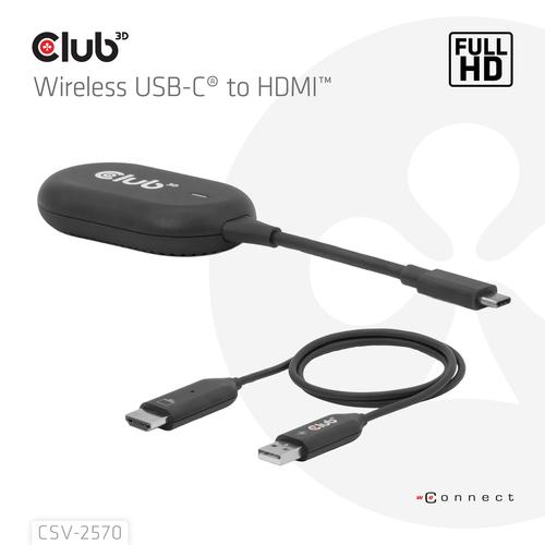 CLUB3D Wireless USB-C® to HDMI™ - Image 2