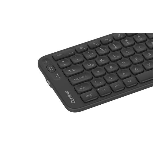 Contour Design Balance toetsenbord Kantoor RF-draadloos + Bluetooth QWERTZ Duits Zwart - Image 3