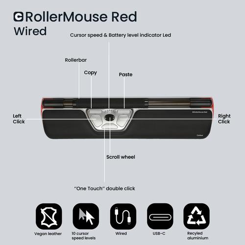 Contour Design RollerMouse Red, wired - Image 5