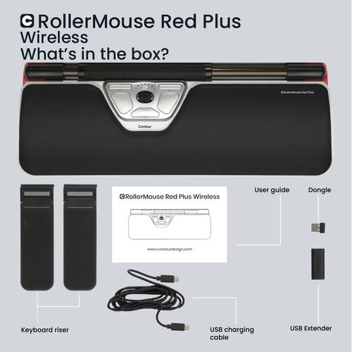 Contour Design RollerMouse Red Plus, wireless - Image 5