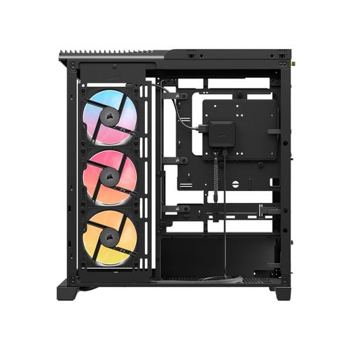 Corsair 4500X LX-R RGB Tempered Glass Mid-Tower, Black Midi Tower Zwart - Image 2