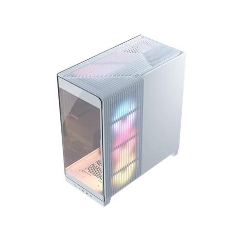 Corsair 4500X LX-R RGB Tempered Glass Mid-Tower, White Midi Tower Wit - Image 1