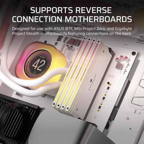 Corsair 5000T Midi Tower Wit - Image 7