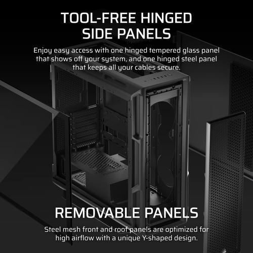 Corsair 5000T Midi Tower Zwart - Image 10