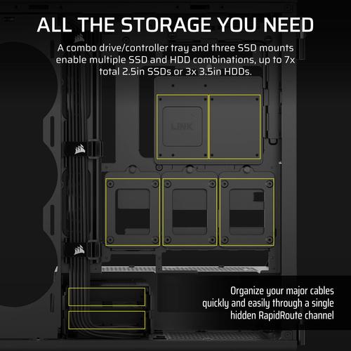 Corsair 5000T Midi Tower Zwart - Image 9