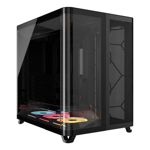 Corsair AIR 5400 LX-R RGB iCUE LINK Midi Tower Zwart - Image 1