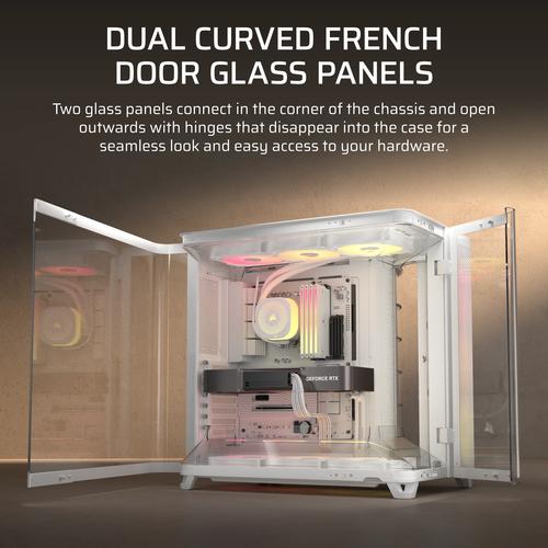 Corsair AIR 5400 RS-R ARGB Midi Tower Wit - Image 10