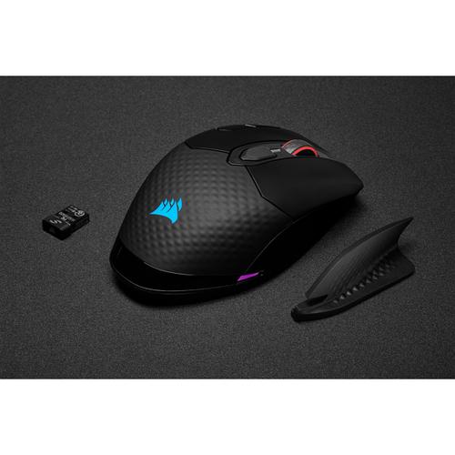 Corsair DARK CORE RGB PRO muis Gamen Rechtshandig RF Wireless + Bluetooth + USB Type-A Optisch 18000 DPI - Image 5