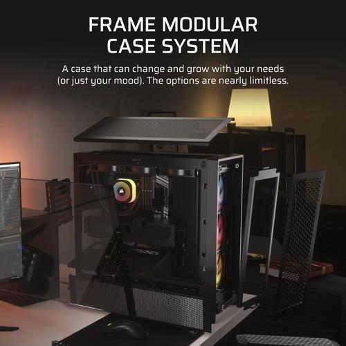 Corsair FRAME 4000D RS ARGB Midi Tower Zwart - Image 5