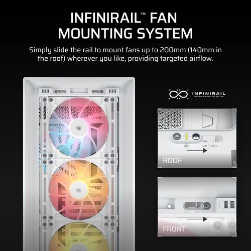 Corsair FRAME 5000D RS ARGB Midi Tower Wit - Image 7