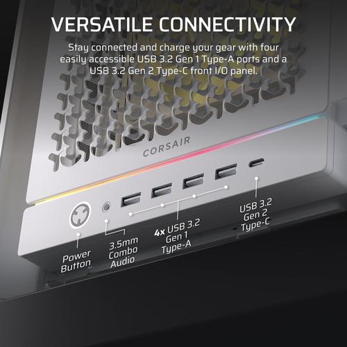 Corsair FRAME 5000D RS ARGB Midi Tower Wit - Image 9