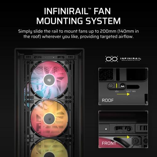 Corsair FRAME 5000D RS ARGB Midi Tower Zwart - Image 7