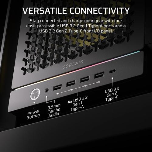 Corsair FRAME 5000D RS ARGB Midi Tower Zwart - Image 9