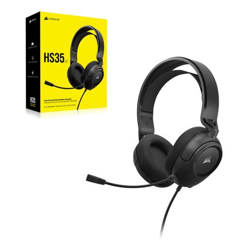 Corsair HS35 v2 Headset Bedraad Hoofdband Gamen Koolstof - Image 2