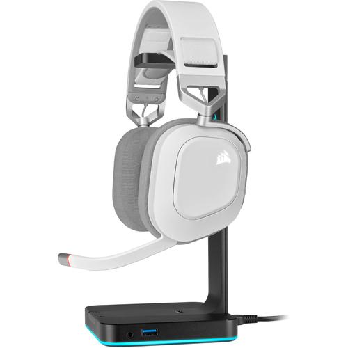 Corsair HS80 RGB Headset Draadloos Hoofdband Gamen Wit - Image 6