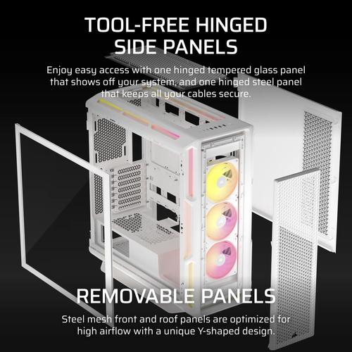 Corsair iCUE LINK 5000T LX RGB Midi Tower Wit - Image 10
