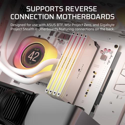 Corsair iCUE LINK 5000T LX RGB Midi Tower Wit - Image 7