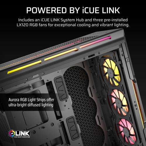 Corsair iCUE LINK 5000T LX RGB Midi Tower Zwart - Image 5