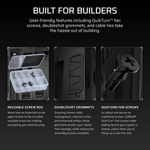 Corsair iCUE LINK 5000T LX RGB Midi Tower Zwart - Image 8