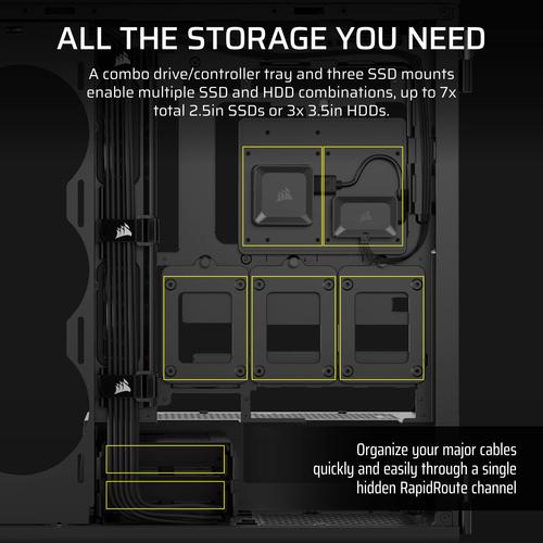Corsair iCUE LINK 5000T LX RGB Midi Tower Zwart - Image 9