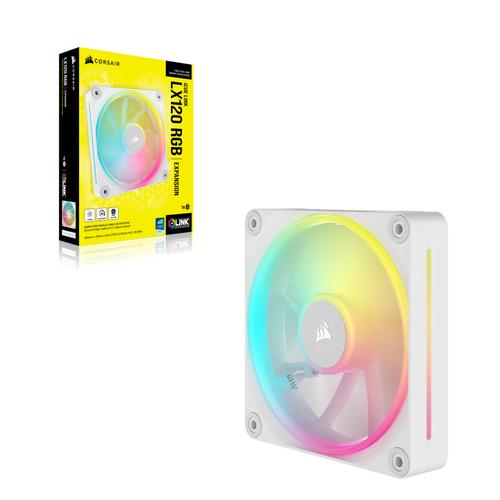 Corsair iCUE LINK LX120 RGB Computer behuizing Ventilator 12 cm Wit 1 stuk(s) - Image 6