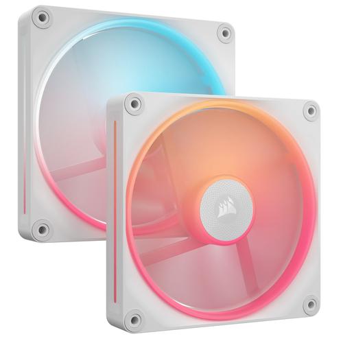 Corsair iCUE LINK LX140-R RGB Computer behuizing Ventilator 14 cm Wit 2 stuk(s) - Image 1