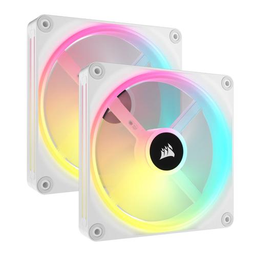 Corsair iCUE LINK QX140 RGB Computer behuizing Ventilator 14 cm Wit 2 stuk(s) - Image 1