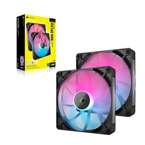 Corsair iCUE LINK RX140 RGB Computer behuizing Ventilator 14 cm Zwart 2 stuk(s) - Image 8