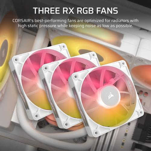 Corsair iCUE LINK TITAN 240 RX LCD Processor Alles-in-één vloeistofkoeler 12 cm Wit 1 stuk(s) - Image 4