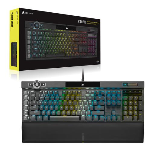 Corsair K100 RGB toetsenbord Gamen USB AZERTY Frans Zwart - Image 3