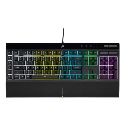Corsair K55 RGB PRO toetsenbord Gamen USB AZERTY Belgisch Zwart