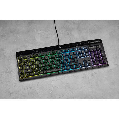 Corsair K55 RGB PRO toetsenbord Gamen USB Zwitsers Zwart - Image 3