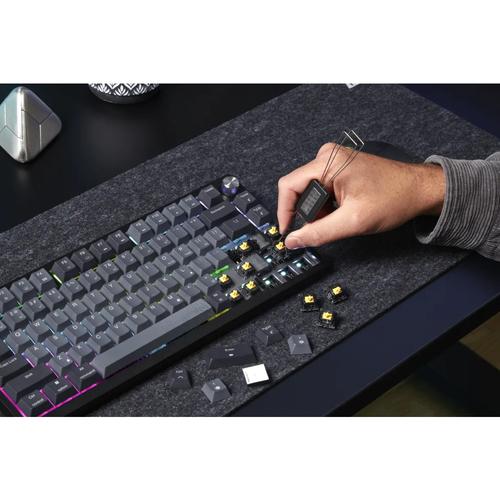 Corsair K65 PLUS toetsenbord Gamen RF draadloos + USB AZERTY Frans Zwart - Image 3
