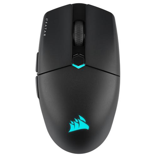 Corsair KATAR ELITE Wireless muis Gamen Rechtshandig RF Wireless + Bluetooth + USB Type-A Optisch 26000 DPI - Image 1