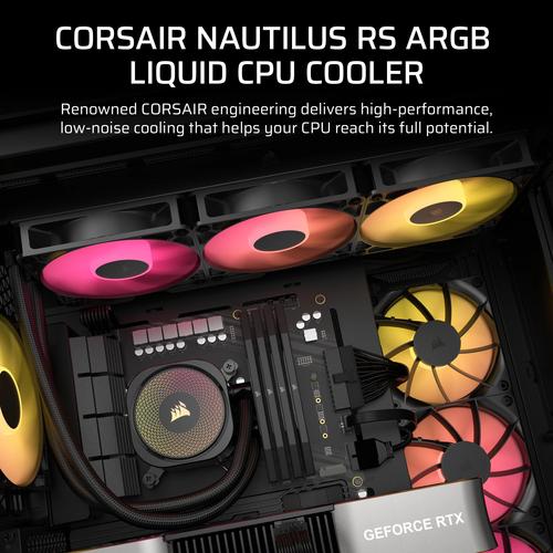 Corsair Nautilus 360 RS ARGB Processor Luchtkoeler Zwart - Image 10