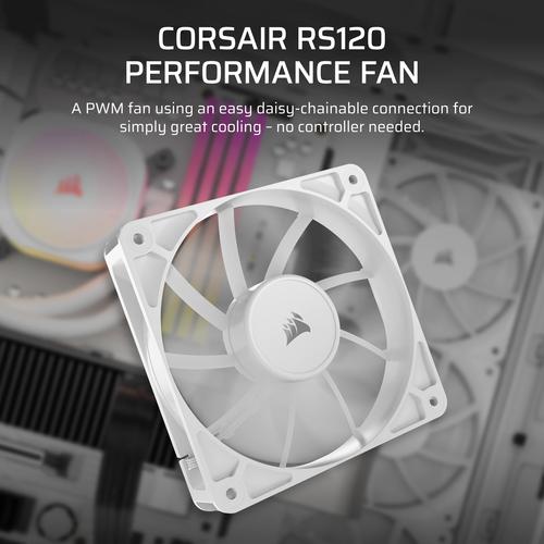 Corsair RS120 Computer behuizing Ventilator 12 cm Wit 1 stuk(s) - Image 7