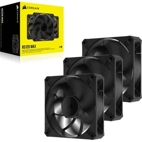 Corsair RS120 MAX Computer behuizing Ventilator 12 cm Zwart 3 stuk(s) - Image 8