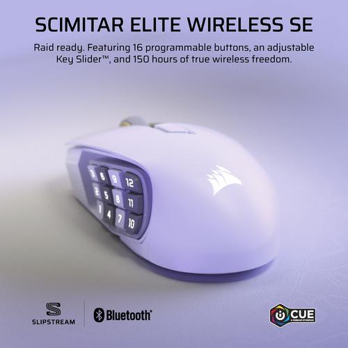 Corsair SCIMITAR ELITE WIRELESS SE muis Gamen Rechtshandig RF-draadloos + Bluetooth Optisch 33000 DPI - Image 3