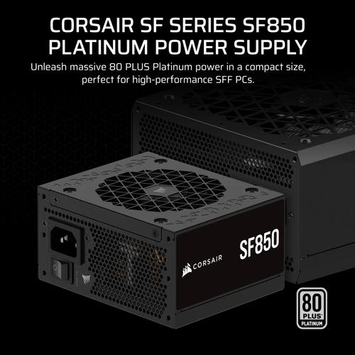 Corsair SF Series CP-9020256-EU power supply unit 850 W 24-pin ATX SFX Zwart - Image 4