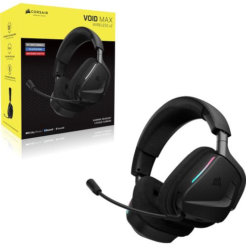 Corsair VOID v2 MAX WIRELESS Headset Draadloos Hoofdband Gamen Bluetooth Zwart - Image 7