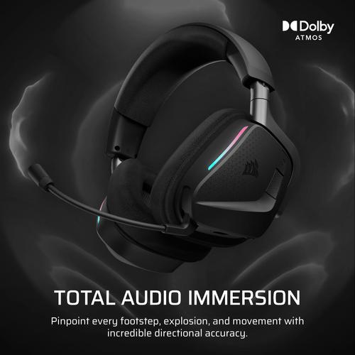 Corsair VOID v2 MAX WIRELESS Headset Draadloos Hoofdband Gamen Bluetooth Zwart - Image 9