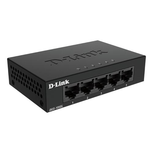 D-Link DGS-105GL/E netwerk-switch Unmanaged Gigabit Ethernet (10/100/1000) Zwart - Image 3